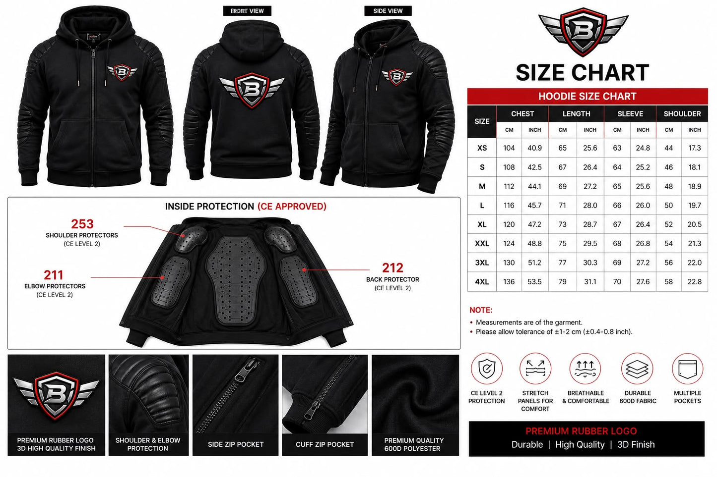BIKE RIDER ARMOUR SUITS